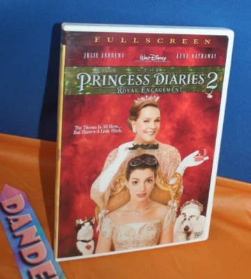 Disney The Princess Diaries 2 Royal Engagement Full Screen DVD Movie Foto 1 de 3