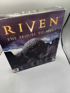 Cyan Riven The Sequel to Myst PC CD-ROM Video Game Sealed Win 95 Mac OS - Picture 1 of 12