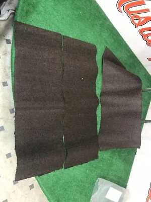 Alfombra de bucle marrón plegable Fastback 1964-1968 Ford Mustang 3 piezas Foto 1 de 3