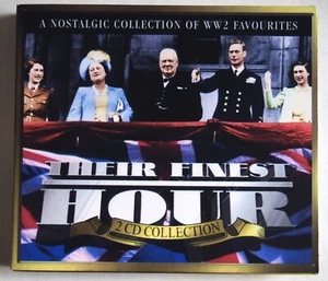 THEIR FINEST HOUR : A NOSTALGIC COLLECTION OF WW2 FAVOURITES / 48 TRACK 2 CD SET - Imagen 1 de 4