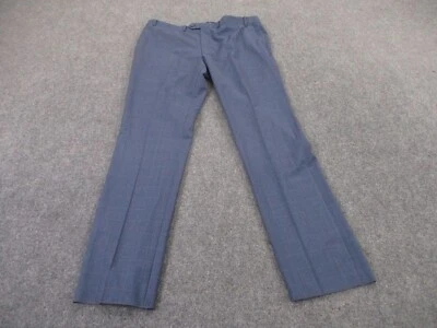 Ralph Lauren Pants Mens 44 Plaid Wool Chino Business Comfort Flex Unhemmed NEW - Image 1 of 4