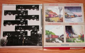 HO WALTHERS 932-4934 100 TON QUAD HOPPER KIT 6-PACK CHICAGO & NORTH WESTERN CNW - Picture 1 of 1
