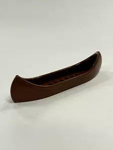 Lego marrón rojizo minifigura bote canoa - Imagen 1 de 1