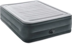 Inflatable Air Mattress Built in Pump Travel and Camping 600Lb Capacity Queen - Picture 1 of 12