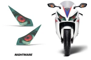 Headlight Eye Graphics Kit Decal Cover For Honda CBR 1000RR 2012-2014 NIGHTMARE - Picture 1 of 1