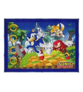 Franco~Sonic The Hedgehog Knuckles & Tails Kid's Area Rug, 40" x 54"~NWT - Picture 1 of 8