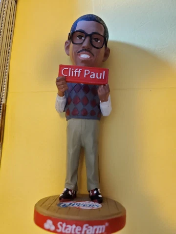 Cliff Paul figure LA Clippers Stadium collector's Ltd Edition  State Farm BDA Cover