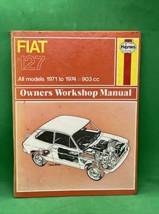 FIAT 127 903CC 1971-1974 HAYNES WORKSHOP MANUAL ALL MODELS HARDBACK - Picture 1 of 4