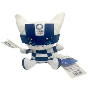 Mascota de peluche Miraitowa de los Juegos Olímpicos de Tokio 2020 con licencia oficial Pull The Ring-NUEVA - Imagen 1 de 13