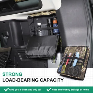 Bolsa ordenada de almacenamiento de coche ventana lateral derecha camuflaje para Land Rover Defender 110 2020-24 - Imagen 1 de 12
