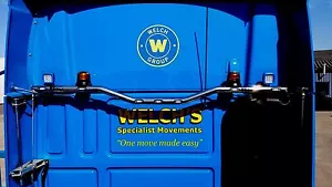 DAF XF 105 EDELSTAHL HECK-/HECKKABINE LICHTLEISTE - Bild 1 von 6