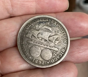 1892 Columbian Commemorative Half Dollar Silver U.S. Coin - Picture 1 of 3