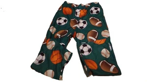 Kids Green Pajamas Soccer & Baseball & Football - Picture 1 of 3