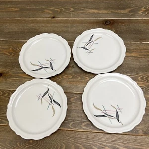 Set of 4 Vintage SYRACUSE CHINA Bread Butter Plates Replacements Made In USA - Picture 1 of 4