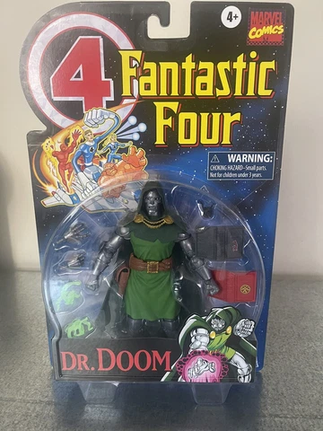 Dr. / Doctor Doom 6" Figure - Marvel Legends Retro Fantastic Four (2020) Cover