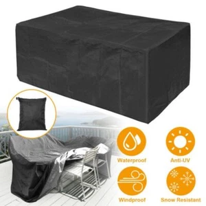210D Waterproof Outdoor Furniture Cover Windproof Dustproof Patio Furniture Prot - Picture 1 of 13
