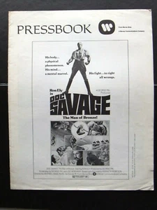 Libro de prensa de películas originales de Doc Savage (Ron Ely) años 70 - Imagen 1 de 6