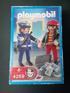 Boite Playmobil 4269 - Voleur et policière - 2007 - Neuf - Imagen 1 de 6