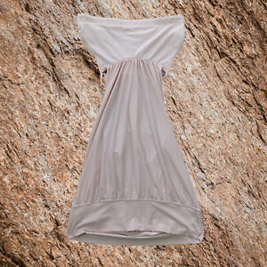 Lululemon halter top dress size Small/ sleeveless/ tunic split sides/light pink