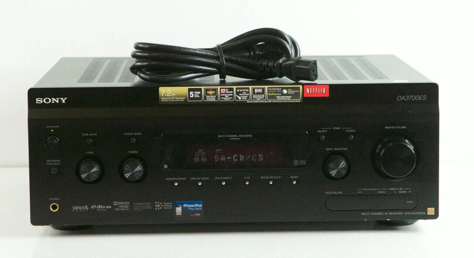 For Parts/ Fix Sony STR-DA3700ES AV Receiver (No Sound/ HDMI) j924 - Image 1 of 4