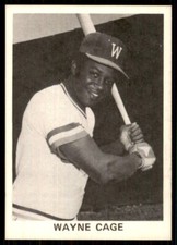 1976 TCMA Wane Cage Williamsport Tomahawks #NNO