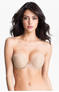Chantelle Intimates Convertible Strapless Beige Bra Women's Size 34DDD L116017 - Picture 1 of 4