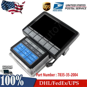 LCD Monitor 7835-35-2004 for Komatsu PC210-10 PC228USLC-10 PC240LC-10 PC360LC-10 - Picture 1 of 4