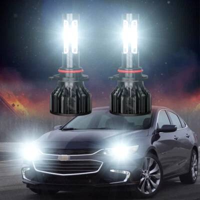 For Chevy Malibu 2016-2018 - 2PC 6000k LED Headlights Bulbs High/Low Beam Kit