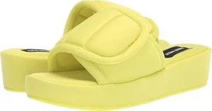 Sandalias informales de plataforma Nine West Lounge2 talla US 6 M para mujer verde claro - Imagen 1 de 7