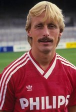 Jurrie Koolhof During The Team Presentation Of Psv In 1986 OLD FOOTBALL PHOTO