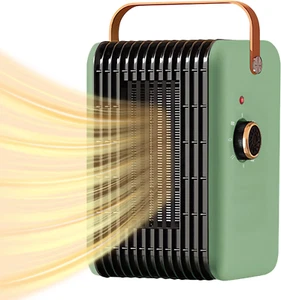 Portable Space Heater for Indoor Use 1500W PTC Electric Heater Fast Heating Cera - Picture 1 of 7