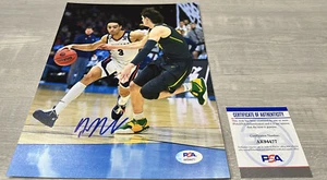 Andrew Nembhard Gonzaga Bulldogs Pacers Autogramm signed 8x10 Foto PSA COA - Bild 1 von 4
