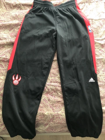 Official Adidas NBA Toronto Raptors Game Warmup Pants Pro Size XL2 Cover