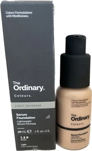 The Ordinary Serum Foundation 30ml Shade 1.2 P Light Pink Undertones - Picture 1 of 1