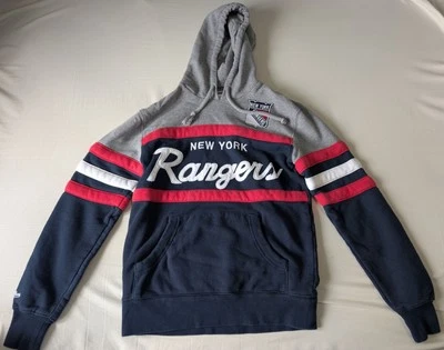New York Rangers Hockey NHL Mitchell & Ness Hoodie  Sweater Men’s Size Small  - Image 1 of 4