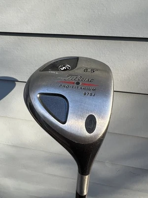 Titleist 975J Pro 钛合金发球杆 8.5° - ProForce 75 金色硬质 - HC - 完好 — 第 1/4 张图片