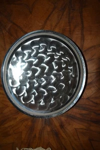 Versilberte Schale um 1960, deutsch - Bild 1 von 3