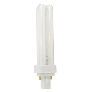 Sylvania 18W CF18DD/835/ECO G24D-2 2-Pin Compact Fluorescent Light Bulb - Picture 1 of 5