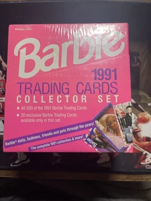MATTEL 1991 BARBIE TRADING CARDS COLLECTOR SET 300+20 Exclusive, Factory Sealed - Image 1 of 3