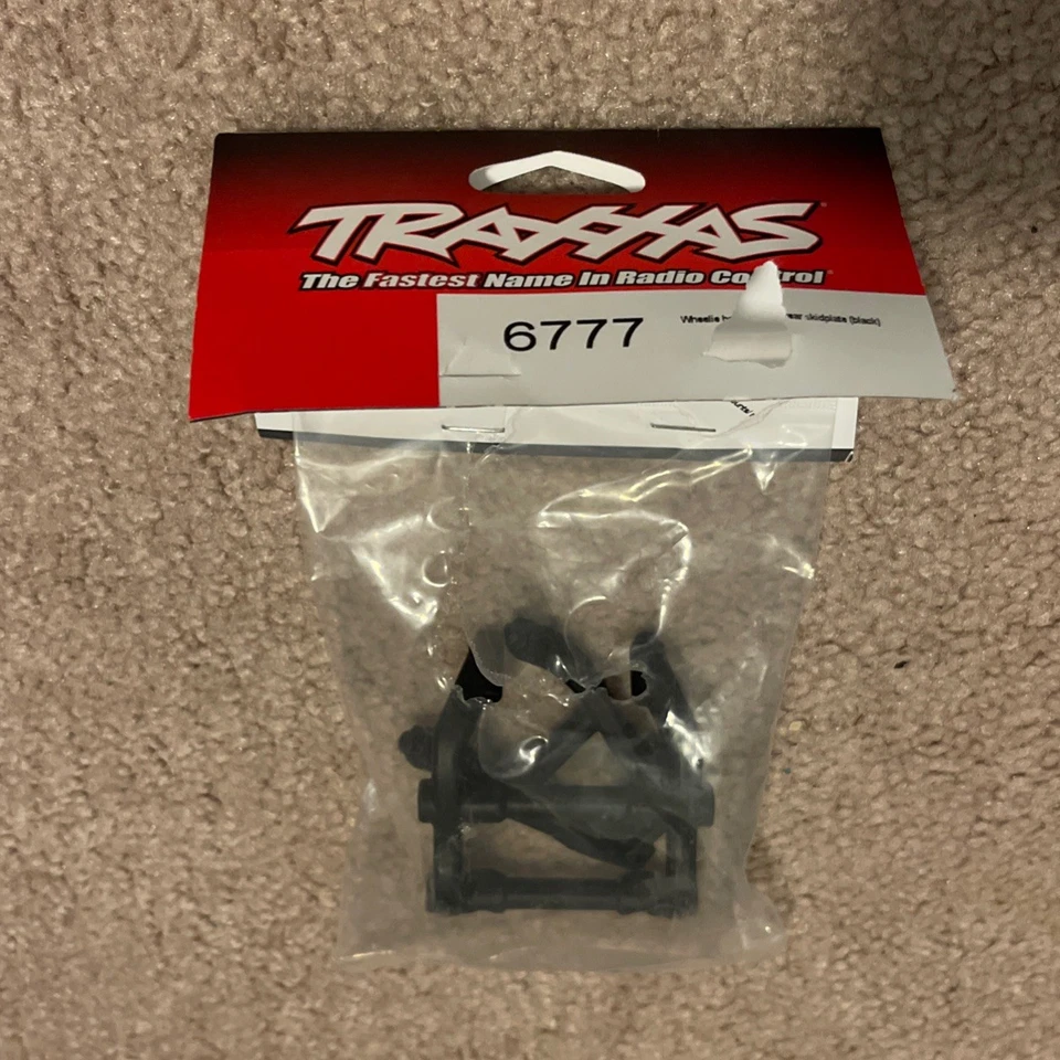 Traxxas TRA6777 TRA 6777 Wheelie Bar Mounts Skidplate Rear Stampede VXL 4x4