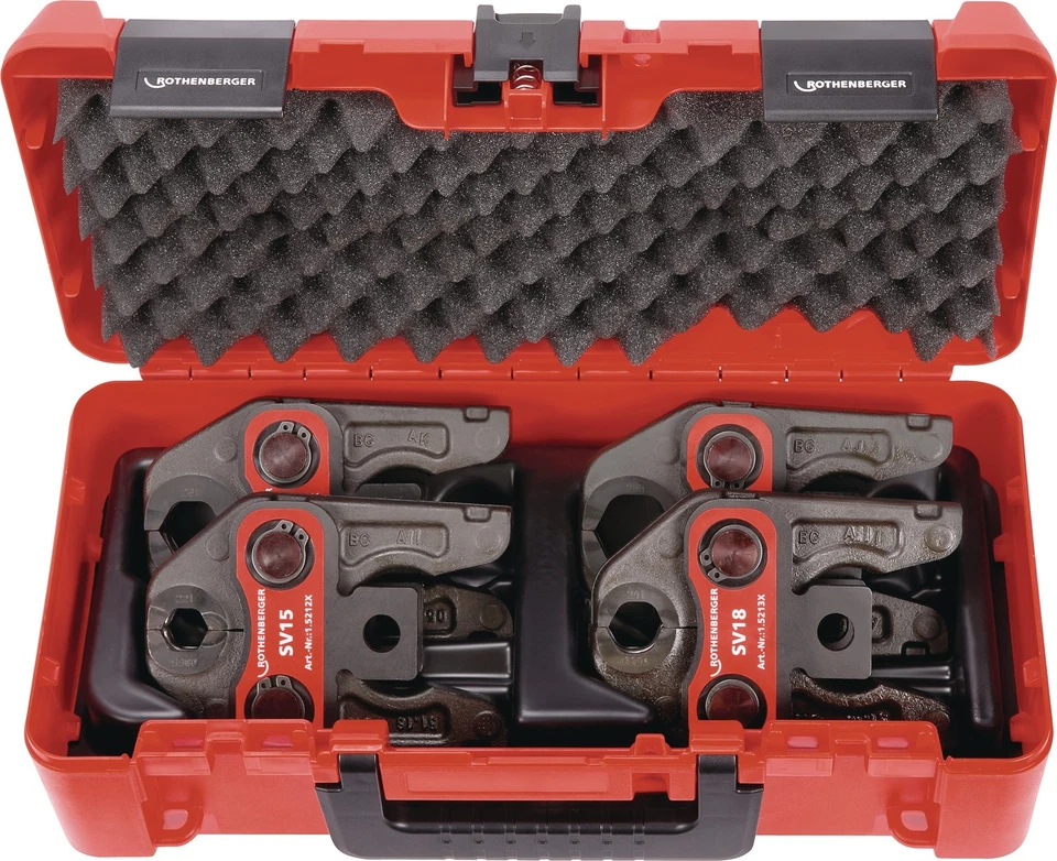 Press jaw set Rothenberger plumbing tool - Image 1 of 1