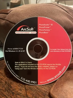 ArcSoft Photostudio Suite SE Windows 3.1 ,95, & NT - Image 1 of 2