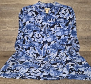 Panama Jack Floral Hawaii Freizeit Hemd Classic Surf Car Herren Gr. XXXL 3XL - Bild 1 von 8