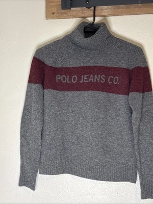 Suéter Polo Ralph Lauren Vintage Cuello Alto Mediano Foto 1 de 4