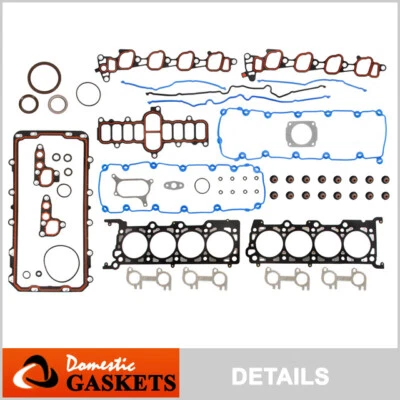 Подходит для 1997 Ford E150 E250 E350 Econoline F150 F250 Expedition 5.4 полный комплект прокладок - Изображение 1 из 4