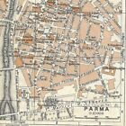 Parme Parma -- Italie Europe Plan ville - Carte ancienne 1956