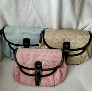 Women's Unbranded Over Shoulder Handbag / Purse - Heart Pattern - Various Colors - Picture 1 of 9