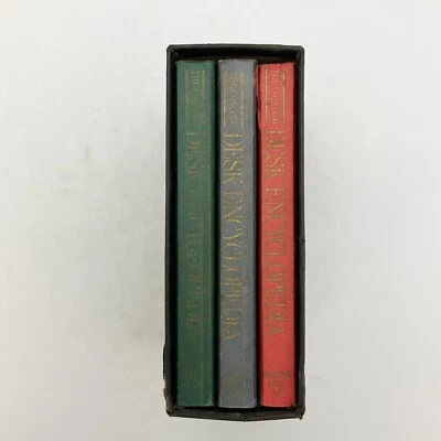 The Concord Desk Encyclopedia Time Magazine Paperback Book Slipcover 1982 - Image 1 of 4