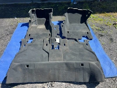 BMW X5 X5M E70 2011-2013 Juego completo de alfombras moldeadas negras delanteras traseras OEM #2145EM Foto 1 de 4