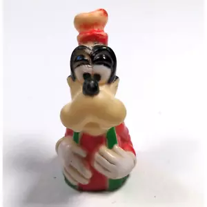 VTG Goofy Walt Disney Plastic Finger Puppet Dog Bath Time Toy Hong Kong Mickey - Picture 1 of 6